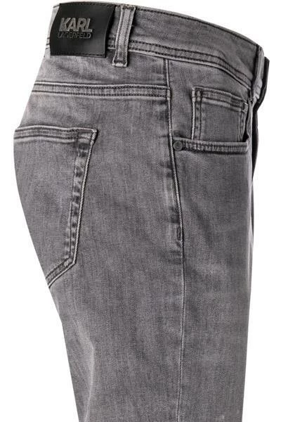 KARL LAGERFELD Jeans 265840/0/512830/910 Baumwolle T400®, Grau, Silber 4 KARL LAGERFELD Jeans 265840/0/512830/910 Baumwolle T400®, Grau, Silber – Bild 4