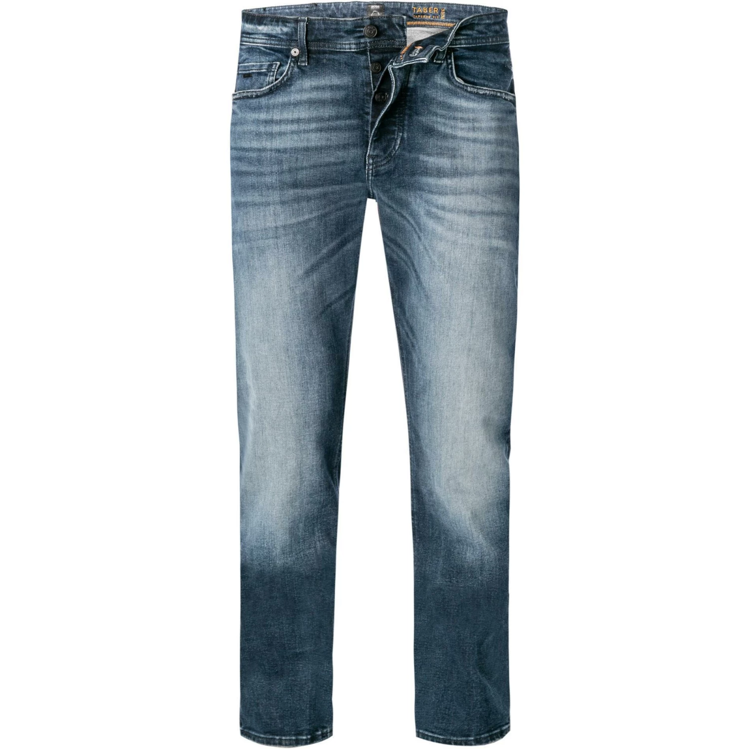 BOSS Jeans Taber 50458982/406 Tapered Fit, Baumwoll-Stretch, Dunkelblau 1 BOSS Jeans Taber 50458982/406 Tapered Fit, Baumwoll-Stretch, Dunkelblau
