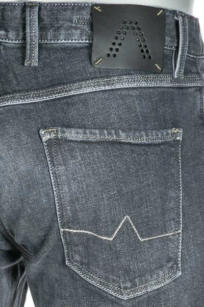 Alberto Tapered Fit Robin Organic 39771381/990 Jeans Robin, Bio Baumwoll-Stretch 10oz, Dunkelgrau 7 Alberto Tapered Fit Robin Organic 39771381/990 Jeans Robin, Bio Baumwoll-Stretch 10oz, Dunkelgrau – Bild 7
