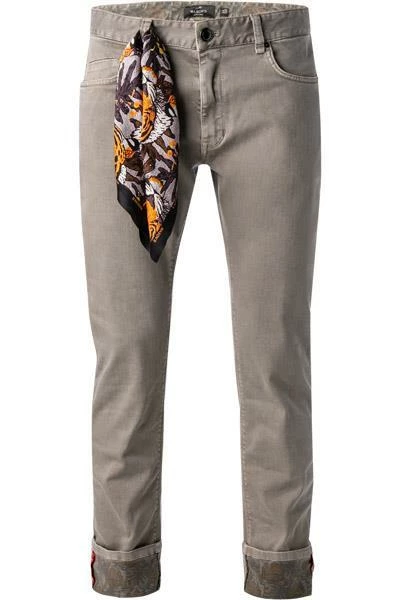 Mason's Jeans 35T1J3840SOLD/ME55S39/873 Slim Fit, Baumwoll-Stretch, Greige 2 Mason's Jeans 35T1J3840SOLD/ME55S39/873 Slim Fit, Baumwoll-Stretch, Greige – Bild 2