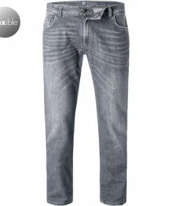 BOGGI MILANO Jeans BO21A0560/01 Baumwolle T400®, Grau