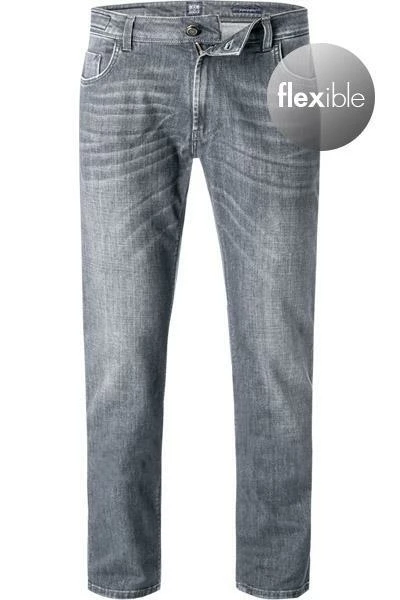 BOGGI MILANO Jeans BO21A0560/01 Baumwolle T400®, Grau 2 BOGGI MILANO Jeans BO21A0560/01 Baumwolle T400®, Grau – Bild 2