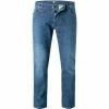 BOGGI MILANO Jeans BO21A0319/01 Bio Baumwoll-Stretch, Mittelblau, Denim