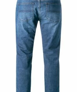 BOGGI MILANO Jeans BO21A0319/01 Bio Baumwoll-Stretch, Mittelblau, Denim -jeansniedrigerpreis 380036 norm2