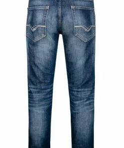 Replay Jeans Grover MA972F.000.503 942/009 Bio Baumwoll-Stretch 11oz, Blau, Mittelblau -jeansniedrigerpreis 380295 norm2