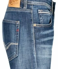 Replay Jeans Grover MA972F.000.503 942/009 Bio Baumwoll-Stretch 11oz, Blau, Mittelblau -jeansniedrigerpreis 380295 norm3