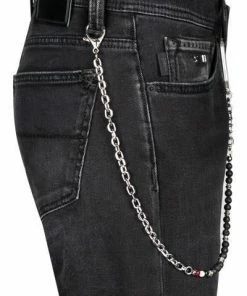 tramarossa 21UB51980/19-80/D394/BLACKBLACKUSED Jeans, Slim Fit, Baumwoll-Stretch, Black used -jeansniedrigerpreis 380360 norm3