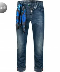 Mason's Jeans 35T1J3840LJ1/DE11S37/006 Slim Fit, Baumwolle T400®, Jeansblau