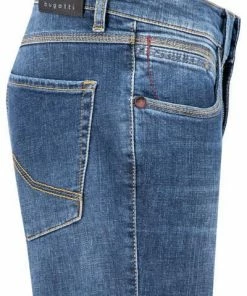 bugatti Jeans 3038D/86684/363 Baumwoll-Stretch, Jeansblau -jeansniedrigerpreis 380467 norm3