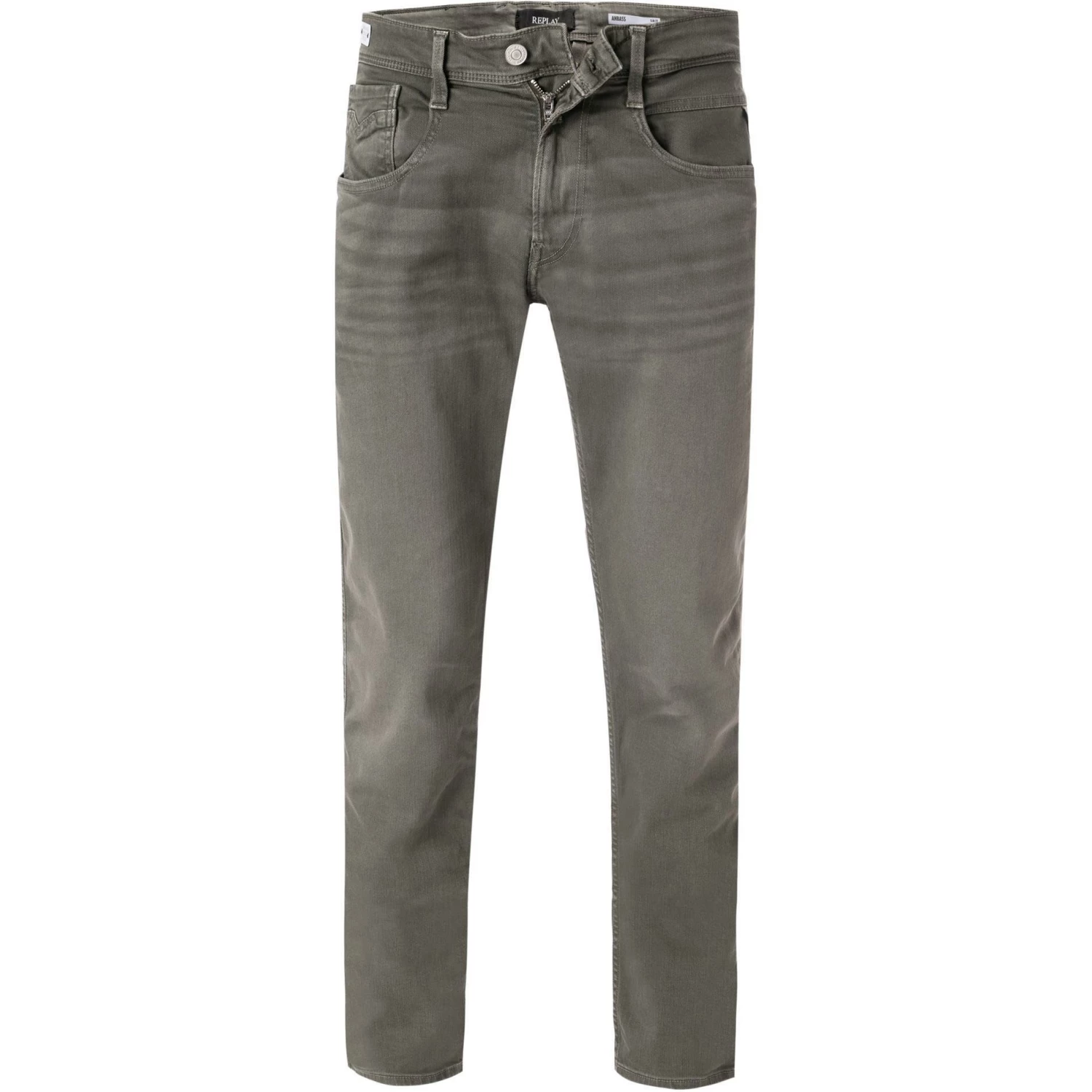 Replay Jeans Anbass M914Y.000.8005365/894 Slim Fit, Baumwoll-Stretch 9,5oz, Greige 1 Replay Jeans Anbass M914Y.000.8005365/894 Slim Fit, Baumwoll-Stretch 9,5oz, Greige