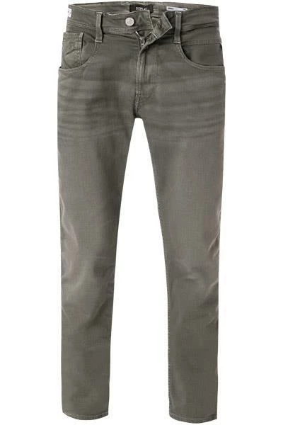 Replay Jeans Anbass M914Y.000.8005365/894 Slim Fit, Baumwoll-Stretch 9,5oz, Greige 2 Replay Jeans Anbass M914Y.000.8005365/894 Slim Fit, Baumwoll-Stretch 9,5oz, Greige – Bild 2