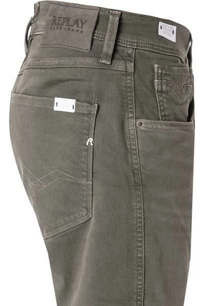 Replay Jeans Anbass M914Y.000.8005365/894 Slim Fit, Baumwoll-Stretch 9,5oz, Greige 4 Replay Jeans Anbass M914Y.000.8005365/894 Slim Fit, Baumwoll-Stretch 9,5oz, Greige – Bild 4