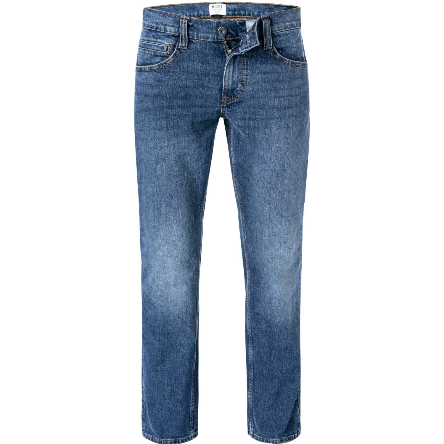 MUSTANG Jeans 1011558/5000/583 Jeans Oregon, Slim Fit, Baumwoll-Stretch 14oz, Blau 1 MUSTANG Jeans 1011558/5000/583 Jeans Oregon, Slim Fit, Baumwoll-Stretch 14oz, Blau