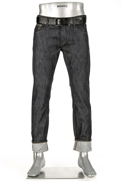 Alberto Tapered Fit Slipe Japan Denim 69471468/899 Jeans Slipe, Baumwoll-Stretch 10z, Marine 2 Alberto Tapered Fit Slipe Japan Denim 69471468/899 Jeans Slipe, Baumwoll-Stretch 10z, Marine – Bild 2