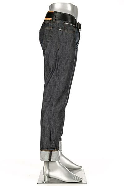 Alberto Tapered Fit Slipe Japan Denim 69471468/899 Jeans Slipe, Baumwoll-Stretch 10z, Marine 3 Alberto Tapered Fit Slipe Japan Denim 69471468/899 Jeans Slipe, Baumwoll-Stretch 10z, Marine – Bild 3
