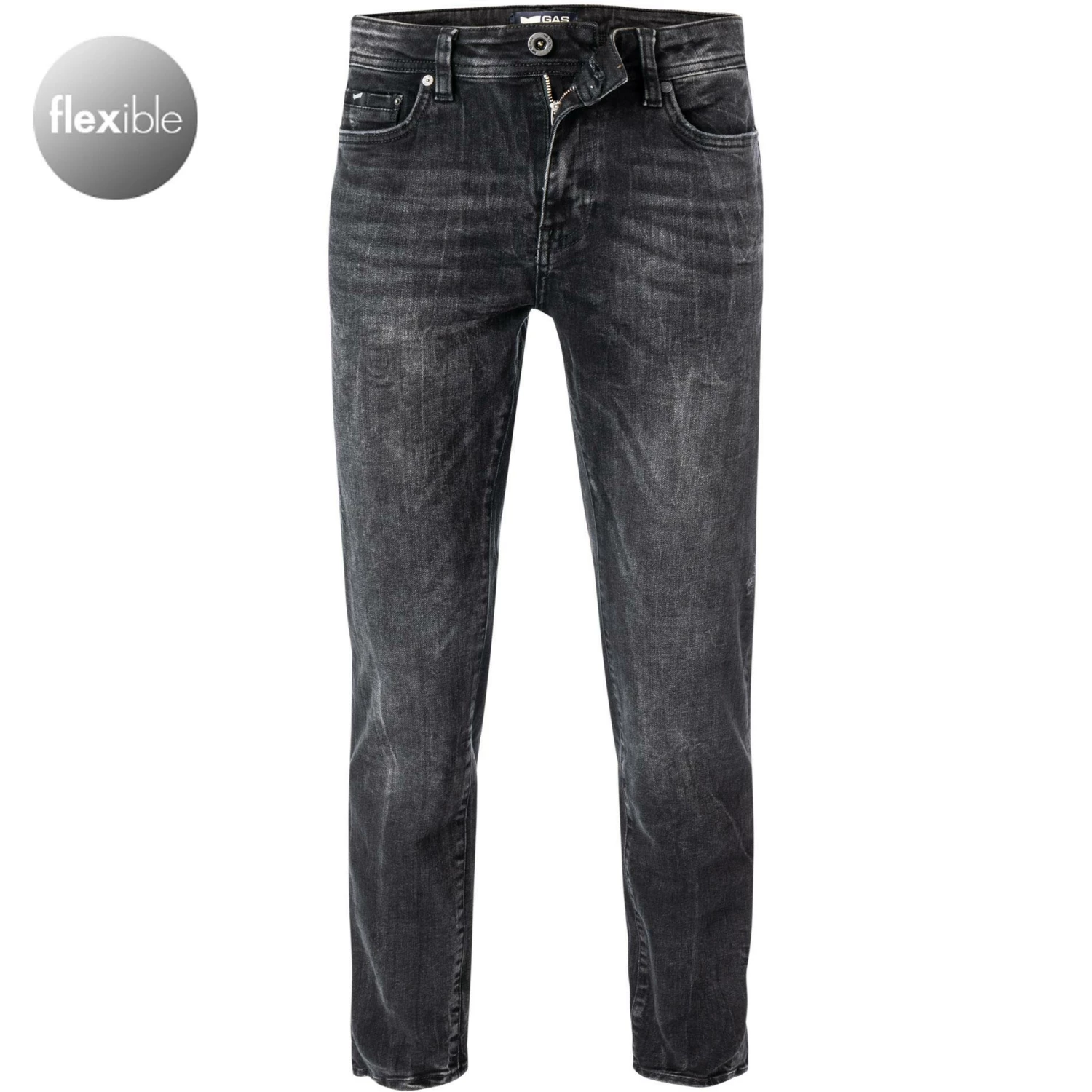 GAS Jeans 351380 031092/WB49 Slim Fit, Baumwolle T400® 10,25 oz, Schwarz , Schwarz 1 GAS Jeans 351380 031092/WB49 Slim Fit, Baumwolle T400® 10,25 oz, Schwarz , Schwarz