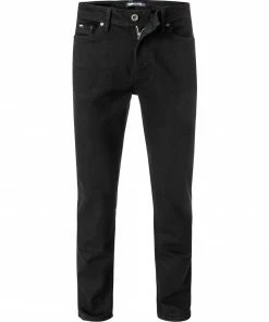 GAS Jeans 351380 020641/W706 Slim Fit, Baumwoll-Stretch 9,5oz, Schwarz