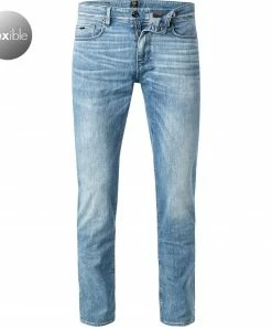 BOSS Jeans Delaware 50465268/432 Slim Fit, Baumwolle T400®, Blau