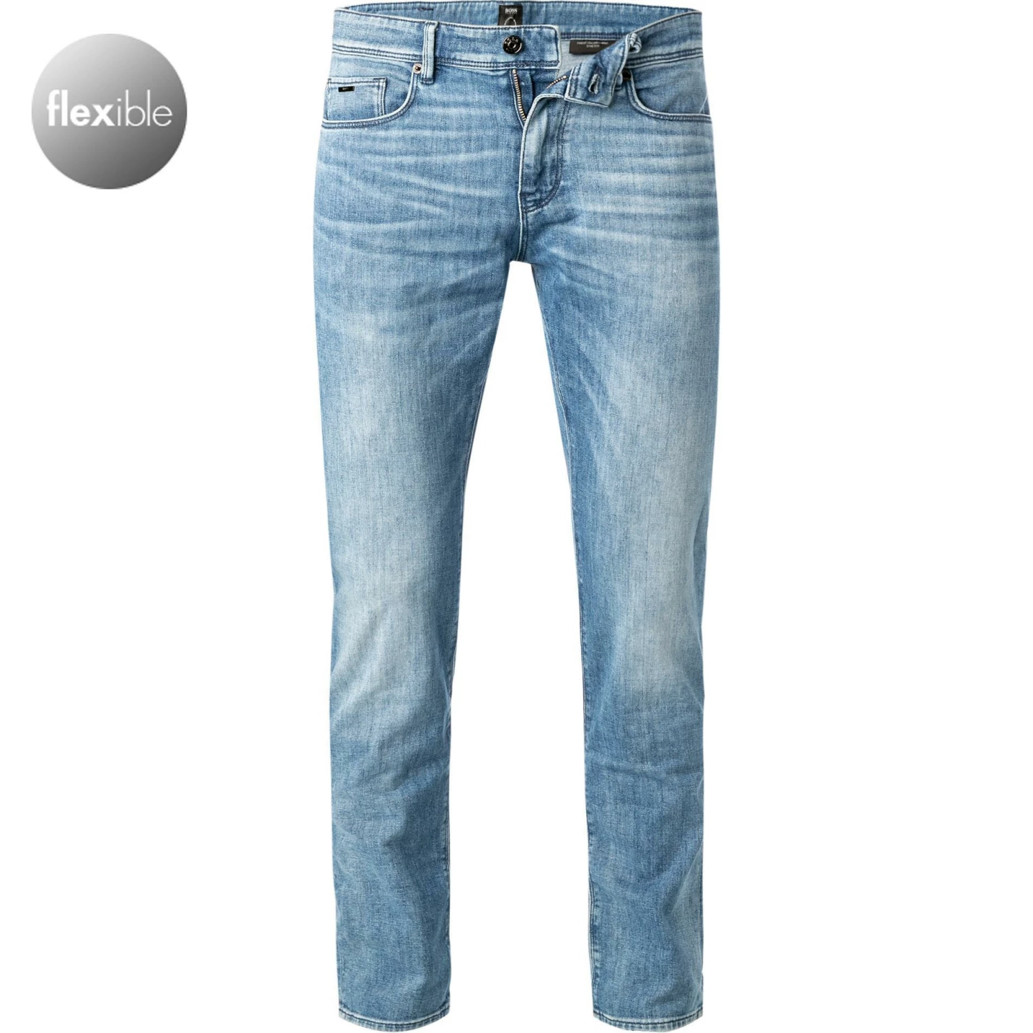 BOSS Jeans Delaware 50465268/432 Slim Fit, Baumwolle T400®, Blau 1 BOSS Jeans Delaware 50465268/432 Slim Fit, Baumwolle T400®, Blau