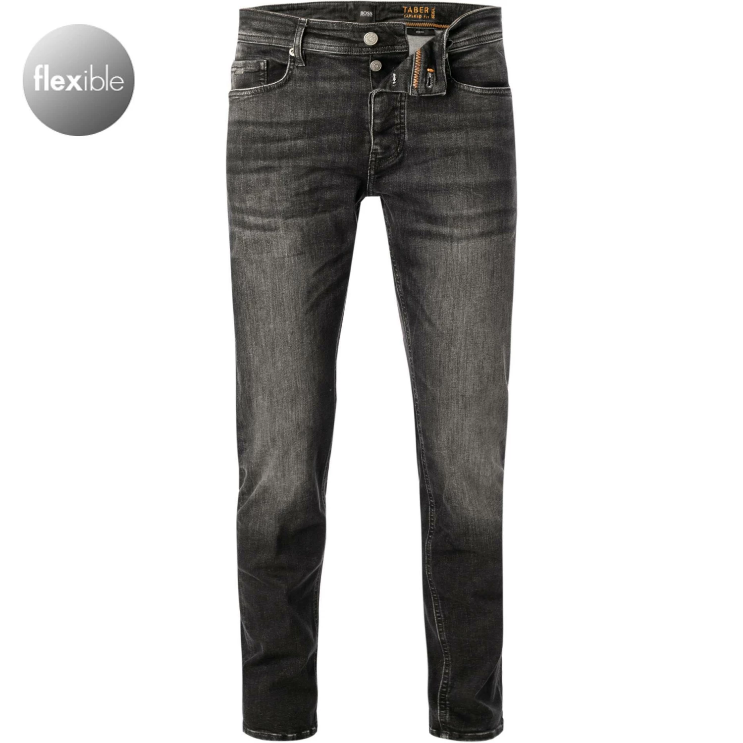 BOSS Jeans Taber 50463417/009 Tapered Fit, Baumwolle T400®, Schwarz 1 BOSS Jeans Taber 50463417/009 Tapered Fit, Baumwolle T400®, Schwarz