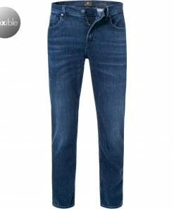 7 for all mankind Slimmy indigo blue JSMXB800LI Jeans Slimmy, Tapered Fit, Baumwoll-Stretch 13oz, Blau
