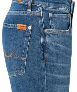 7 for all mankind Jeans Slimmy mid blue JSMSK850NV Baumwoll-Stretch 13oz, Blau -jeansniedrigerpreis 381898 norm3