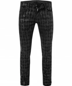 KARL LAGERFELD Jeans 265801/0/521810/990 Jenas, Slim Fit, Baumwoll-Stretch 11oz, Schwarz