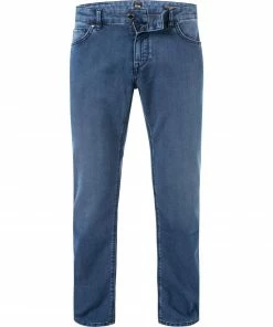 BOSS Jeans Maine 50463126/406 Regular Fit, Baumwolle T-400, Dunkelblau