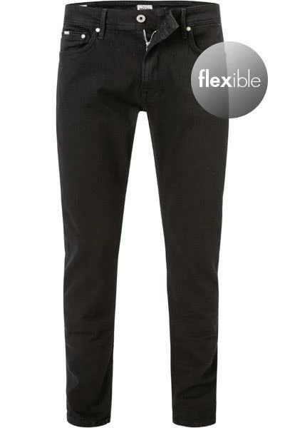 Pepe Jeans Stanley PM206326XE5/000 Taper Fit, Baumwoll-Stretch, Schwarz 2 Pepe Jeans Stanley PM206326XE5/000 Taper Fit, Baumwoll-Stretch, Schwarz – Bild 2