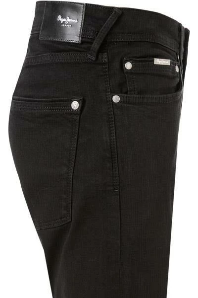 Pepe Jeans Stanley PM206326XE5/000 Taper Fit, Baumwoll-Stretch, Schwarz 4 Pepe Jeans Stanley PM206326XE5/000 Taper Fit, Baumwoll-Stretch, Schwarz – Bild 4