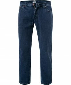 Wrangler Texas coalblue stone W121YN29H Jeans Texas , Baumwolle 14,25oz, Dunkelblau