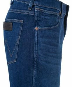 Wrangler Larston The Bullseye W18SYI39K Jeans Larston, Slim Tapered, Baumwoll-Stretch 12,50oz, Blau 8 Wrangler Larston The Bullseye W18SYI39K Jeans Larston, Slim Tapered, Baumwoll-Stretch 12,50oz, Blau -jeansniedrigerpreis 382379 norm3