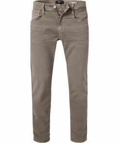 Replay Jeans Anbass M914Y.000.8005365/569 Slim Fit, Baumwoll-Stretch 9,5oz, Nussbraun