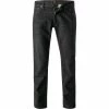 Lee Daren Zip Fly dark worn walker L707PZLH Jeans, Regular Fit, Baumwoll-Stretch, Schwarz