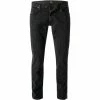 Lee Luke worn dry lake L719HFLN Jeans, Slim Tapered, Baumwoll-Stretch, Schwarz