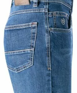 bugatti Jeans 3919D/12/326 Modern Fit, Baumwoll-Stretch, Hellblau -jeansniedrigerpreis 383634 norm3