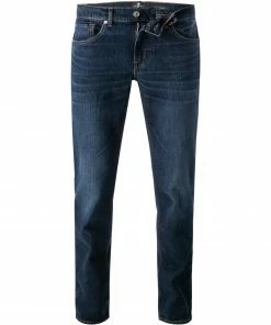 7 for all mankind Jeans Slimmy darkblue JSMSL390HB Baumwoll-Stretch, Dunkelblau
