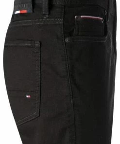 Tommy Hilfiger Jeans MW0MW21861/1B3 Slim Fit, Baumwoll-Stretch, Schwarz 8 Tommy Hilfiger Jeans MW0MW21861/1B3 Slim Fit, Baumwoll-Stretch, Schwarz -jeansniedrigerpreis 383949 norm3
