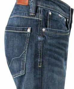 Pepe Jeans Kingston Zip PM206468Z45/000 Relaxed Fit, Baumwoll-Stretch, Dunkelblau -jeansniedrigerpreis 383965 norm3