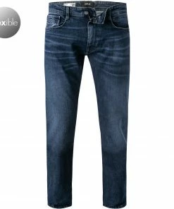 Replay Jeans Rocco M1005.000.573 Q03/007 Comfort Fit, Baumwoll-Stretch, Dunkelblau