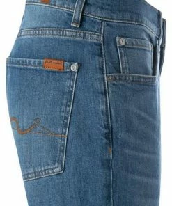 7 for all mankind Jeans Slimmy light blue JSMSK85 Baumwoll-Stretch, Hellblau -jeansniedrigerpreis 384059 norm3