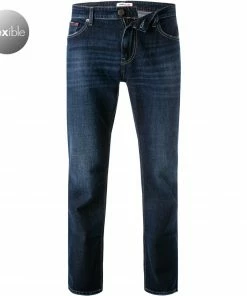 TOMMY JEANS Jeans DM0DM12600/1BK Regular Bootcut, Baumwoll-Stretch, Indigo