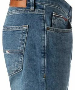 TOMMY JEANS Jeans DM0DM11965/1A5 Straight Fit, Baumwoll-Stretch, Mittelblau, Blau -jeansniedrigerpreis 384144 norm3