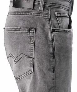 Replay Jeans Grover MA972.000.573BQ01/096 Straight Fit, Baumwoll-Stretch, Grau -jeansniedrigerpreis 384155 norm3