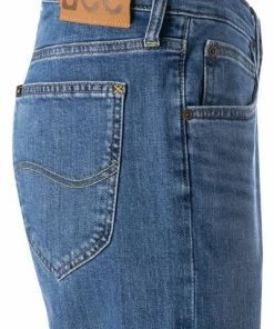 Lee Daren Zip Fly dark freeport L707PXGQ Jeans, Regular Straight, Bio Baumwolle T400®, Mittelblau -jeansniedrigerpreis 384166 norm3