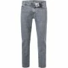 BOSS Jeans Keith 50467391/033 Tapered Fit, Baumwoll-Stretch, Mittelgrau