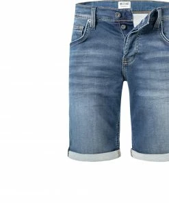 MUSTANG Shorts 1007754/5000/943 Jeansshorts Chicago, Regular Fit, Baumwoll-Stretch, Blau, Jeansblau